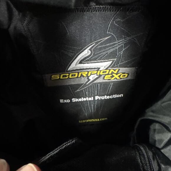 Scorpion Exo Skeletal Protection Zip Up Motorcycle Jacket sz S - Picture 10 of 12